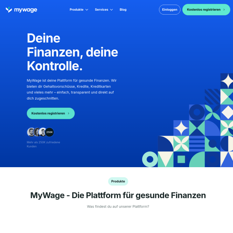 Gehaltsvorschuss sofort!